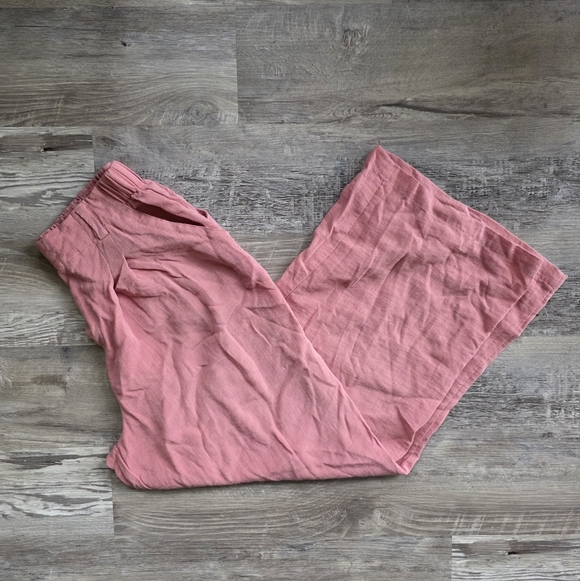 HALARA Rose Pink Wide-Leg Light Weight Pants Size Small - Picture 10 of 10
